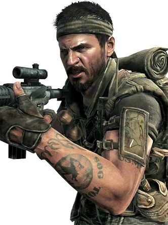 The voice of Frank Woods in Call of Duty