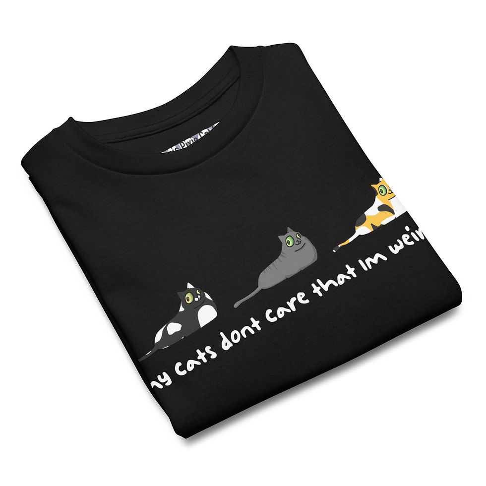 Thumbnail: My Cats Don't Care That I'm Weird Youth classic tee