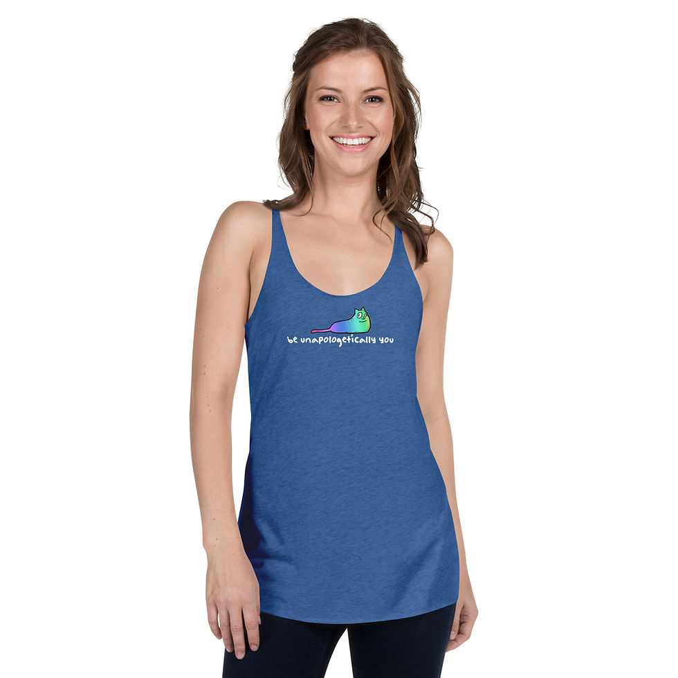 Thumbnail: Be Unapologetically You Women's Racerback Tank