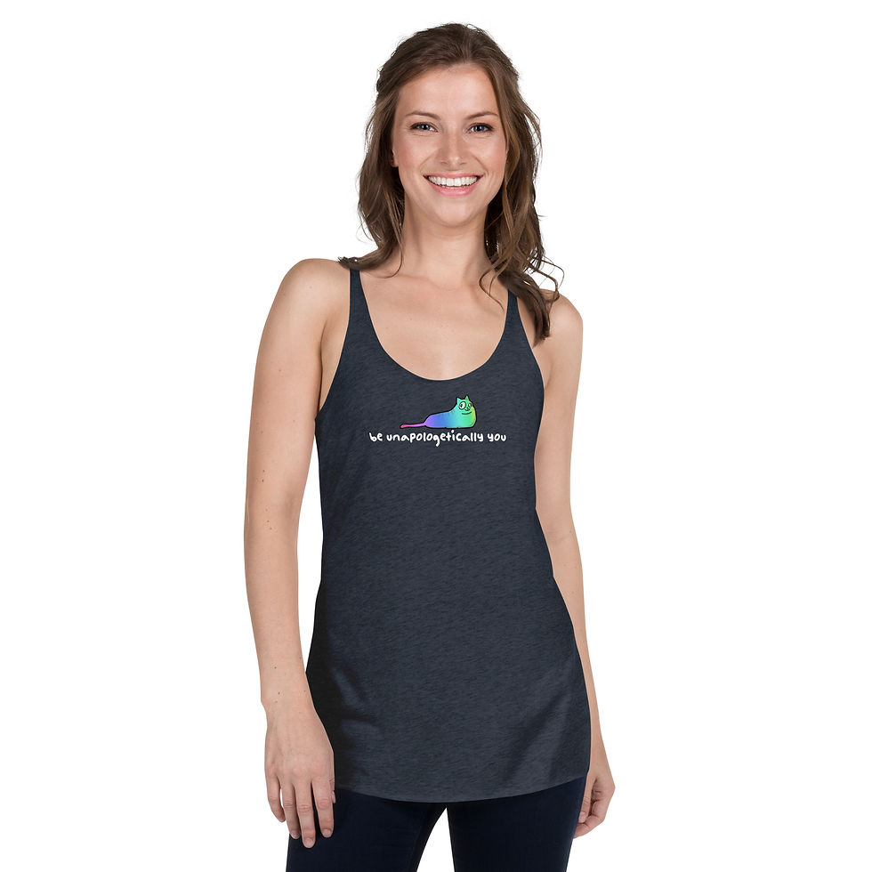 Thumbnail: Be Unapologetically You Women's Racerback Tank
