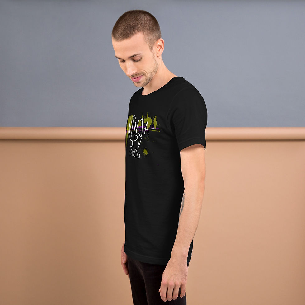 Thumbnail: Ninja-Spy Skoo Unisex t-shirt