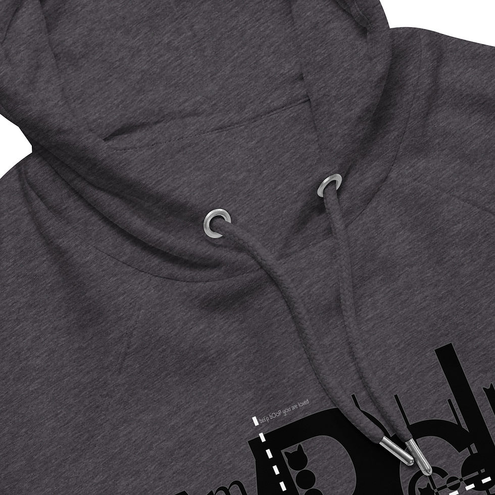 Thumbnail: MPCL Spread Joy Unisex eco raglan hoodie