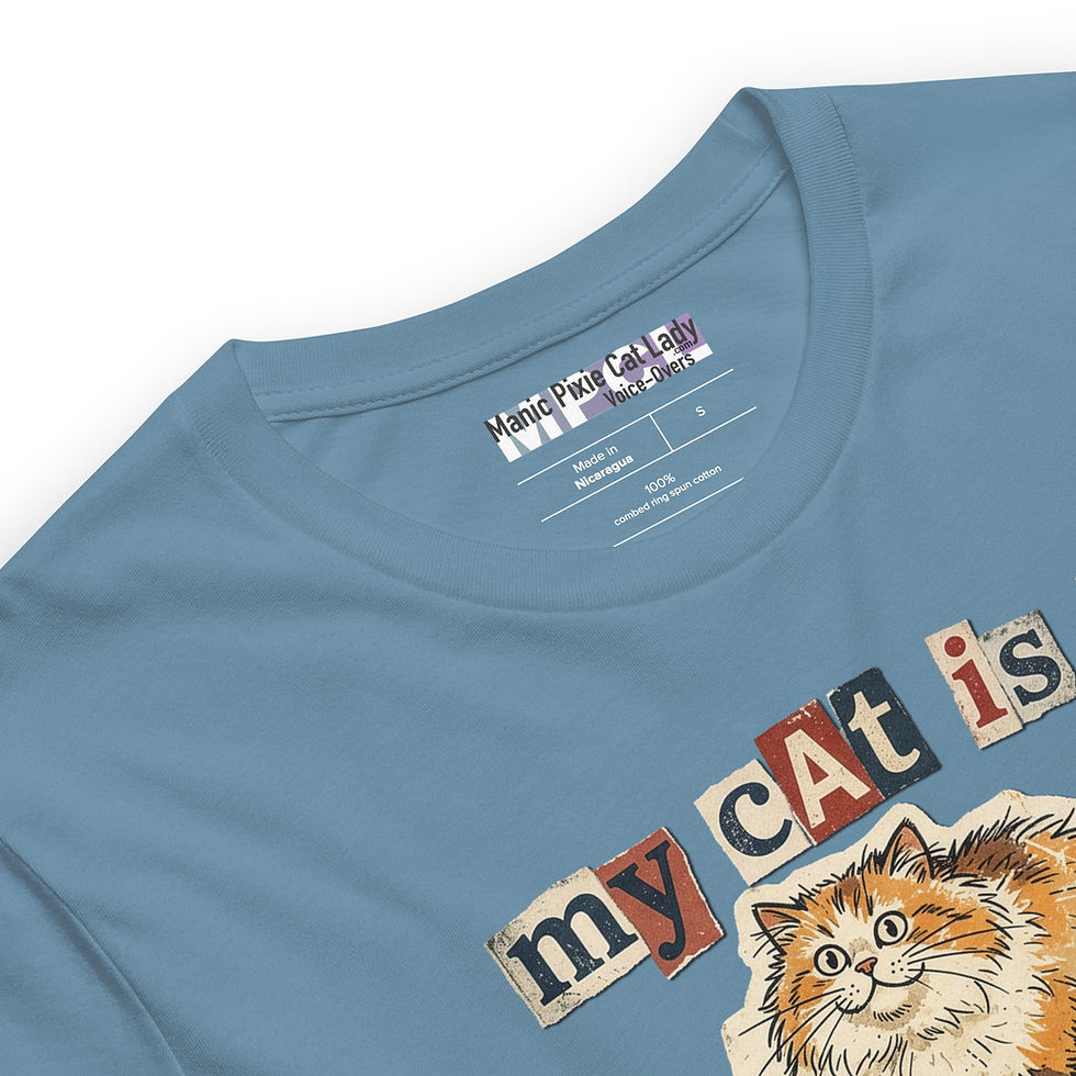 Thumbnail: My Cat is a Fluffy Potato Unisex t-shirt