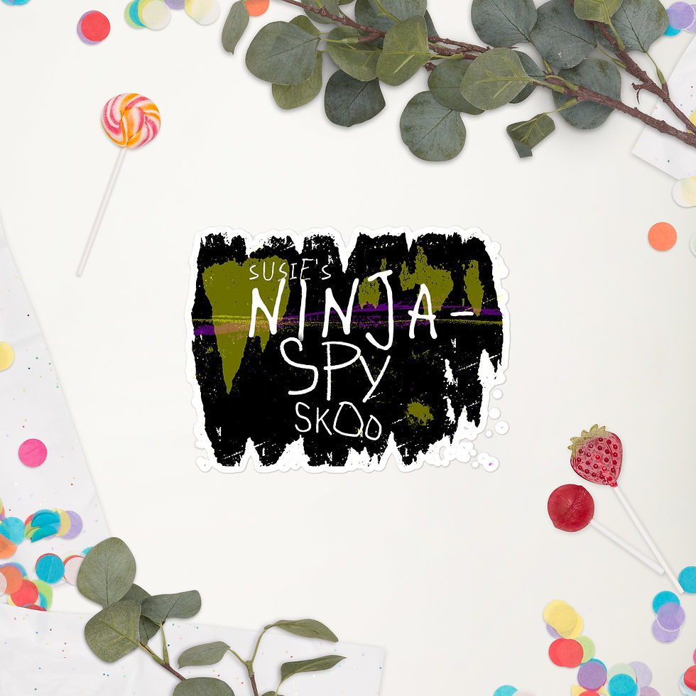 Thumbnail: Ninja-Spy Skoo stickers