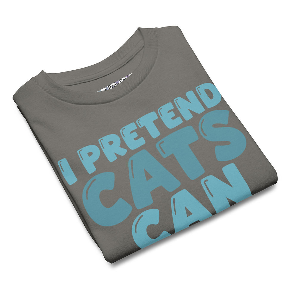 Thumbnail: I Pretend Cats Can Talk Youth classic tee
