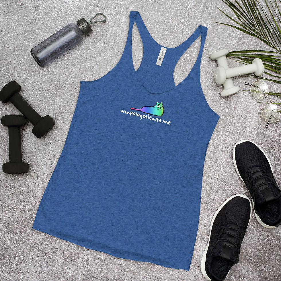 Thumbnail: Unapologetically Me Women's Racerback Tank