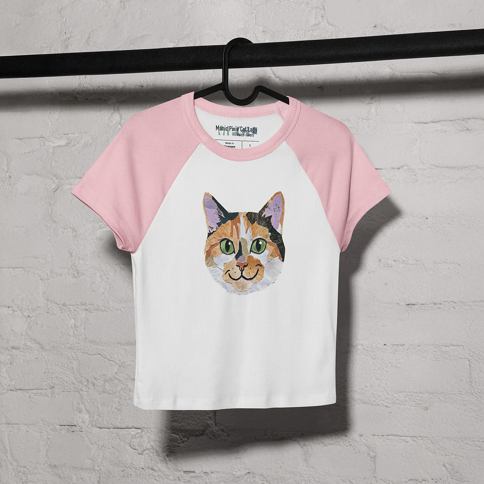 Thumbnail: Susie Face Women’s micro rib raglan baby tee