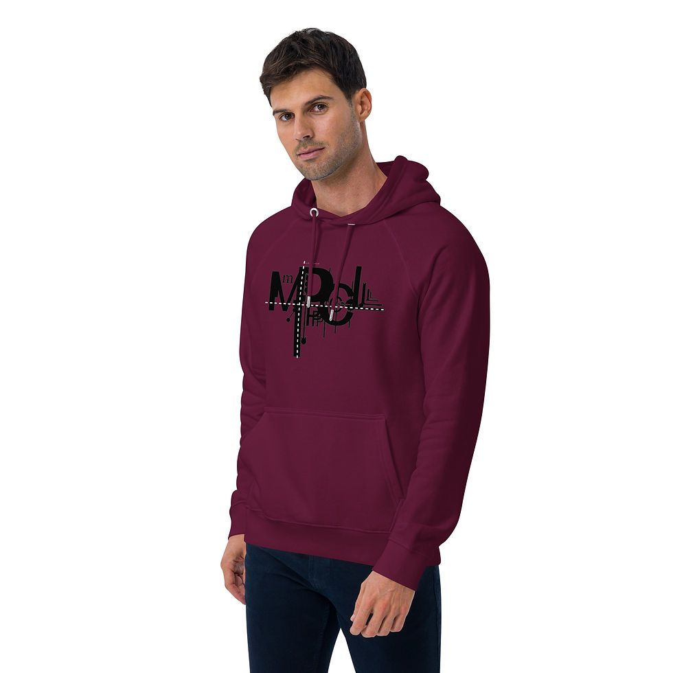 Thumbnail: MPCL Spread Joy Unisex eco raglan hoodie