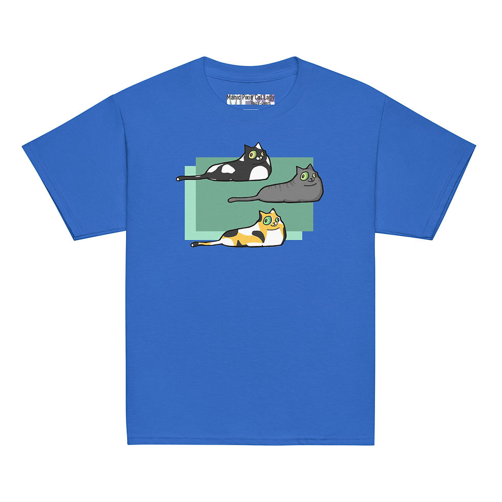 Thumbnail: Three Cats Youth classic tee