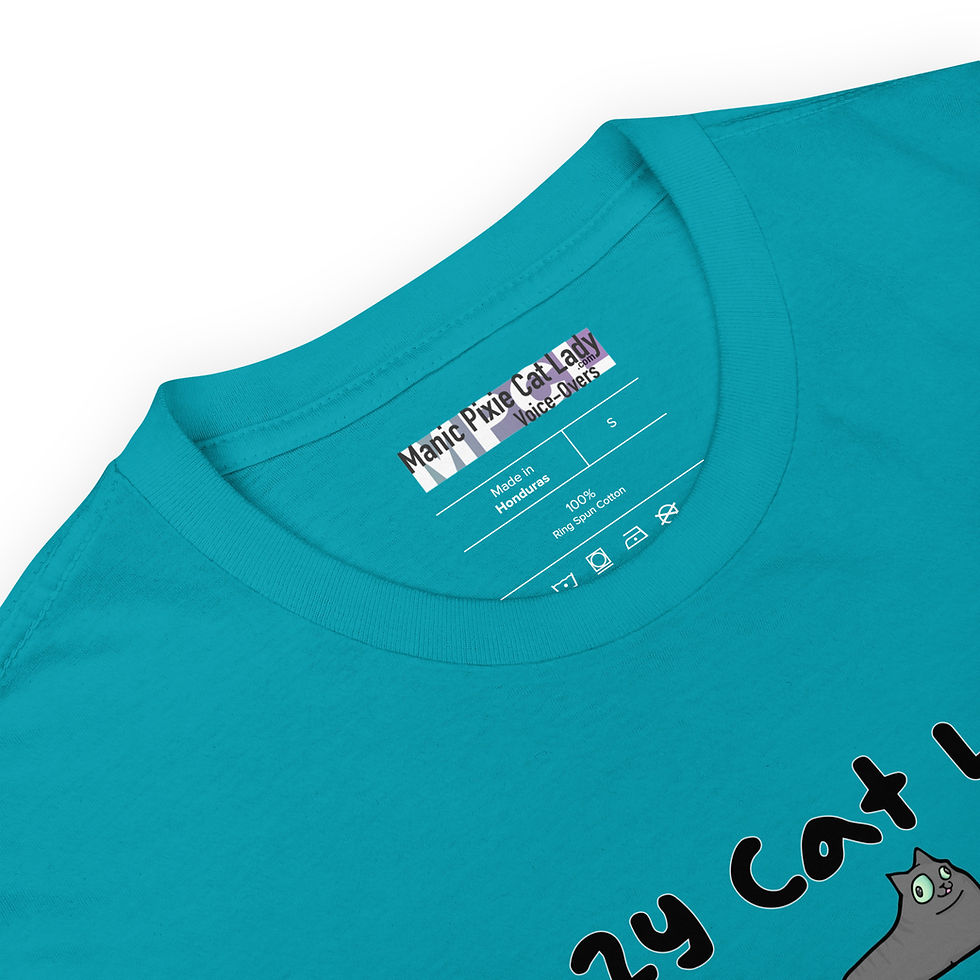 Thumbnail: Crazy Cat Lady Short-Sleeve Unisex T-Shirt