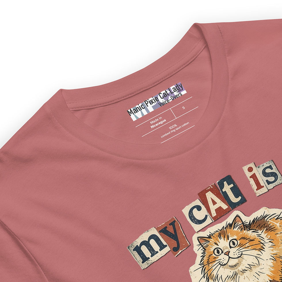 Thumbnail: My Cat is a Fluffy Potato Unisex t-shirt
