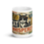 Thumbnail: Cat Whisperer White glossy mug