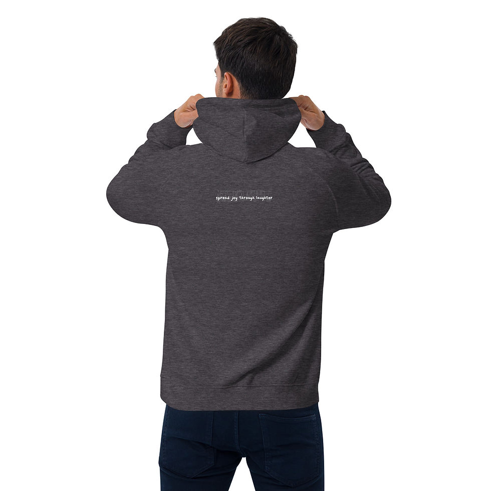 Thumbnail: MPCL Spread Joy Unisex eco raglan hoodie