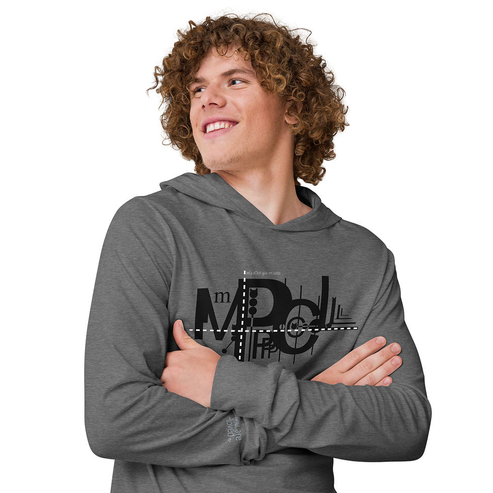 Thumbnail: MPCL You Are Loved - Hooded long-sleeve tee