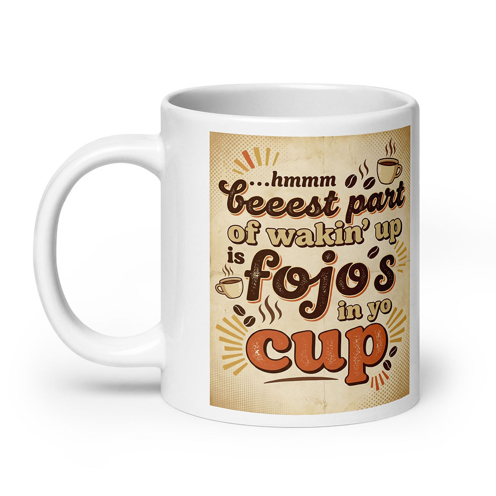 Thumbnail: Fojos in Yo Cup White glossy mug
