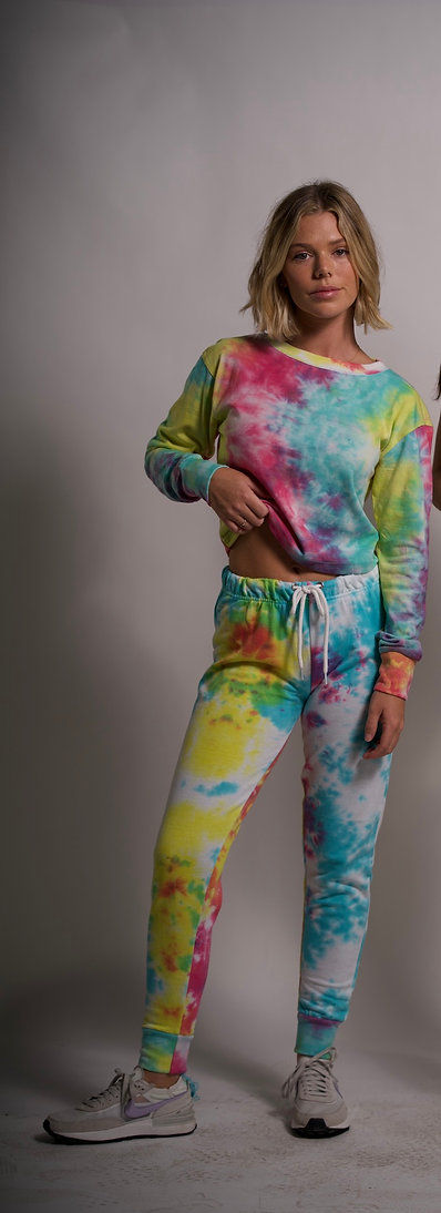Thumbnail: Tie Dye Joggers Pants Workout Yoga Sweatpants Women's Lounge Pants
