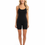 Thumbnail: Women's Black Bodysuit Sleeveless Bodycon Tight Jumpsuit Romper