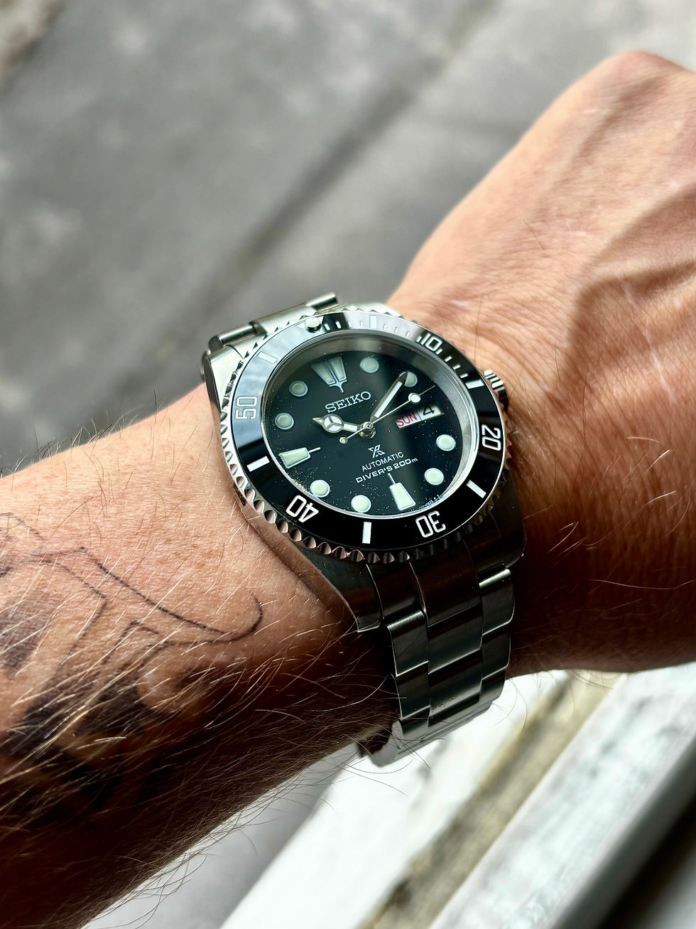 Miniatyrbilde: Prospex Submariner mod