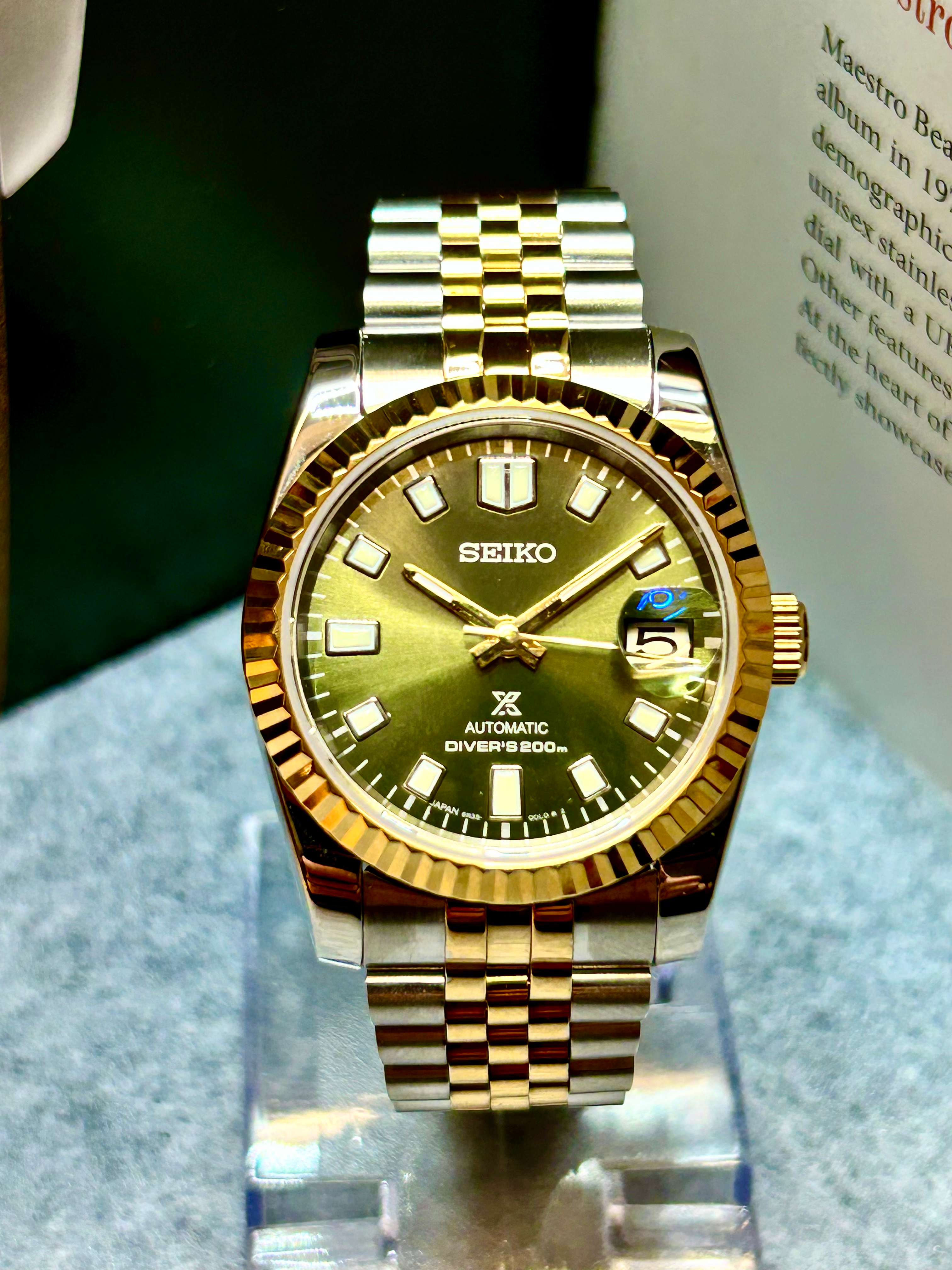 Datejust Olive Twotone 36mm