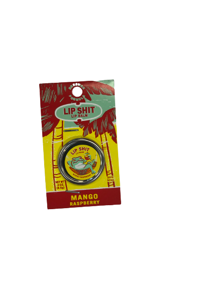 Blue Q 'Lip Shit' Lip Balm Mango Raspberry