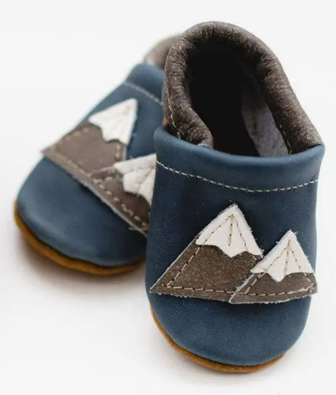 Starry Knight 'Denim Mountains' Toddler Moccasins