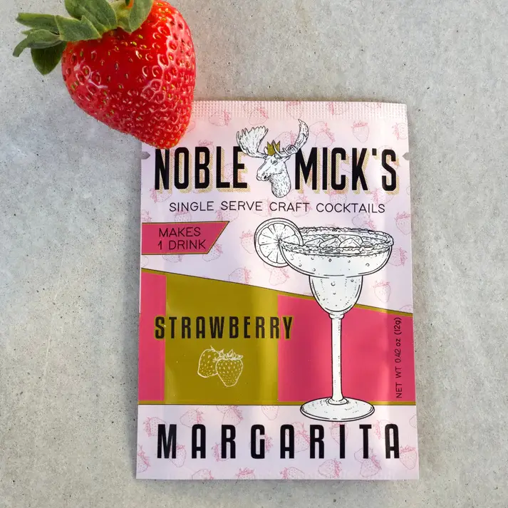 Noble Mick's Strawberry Margarita Drink Mix