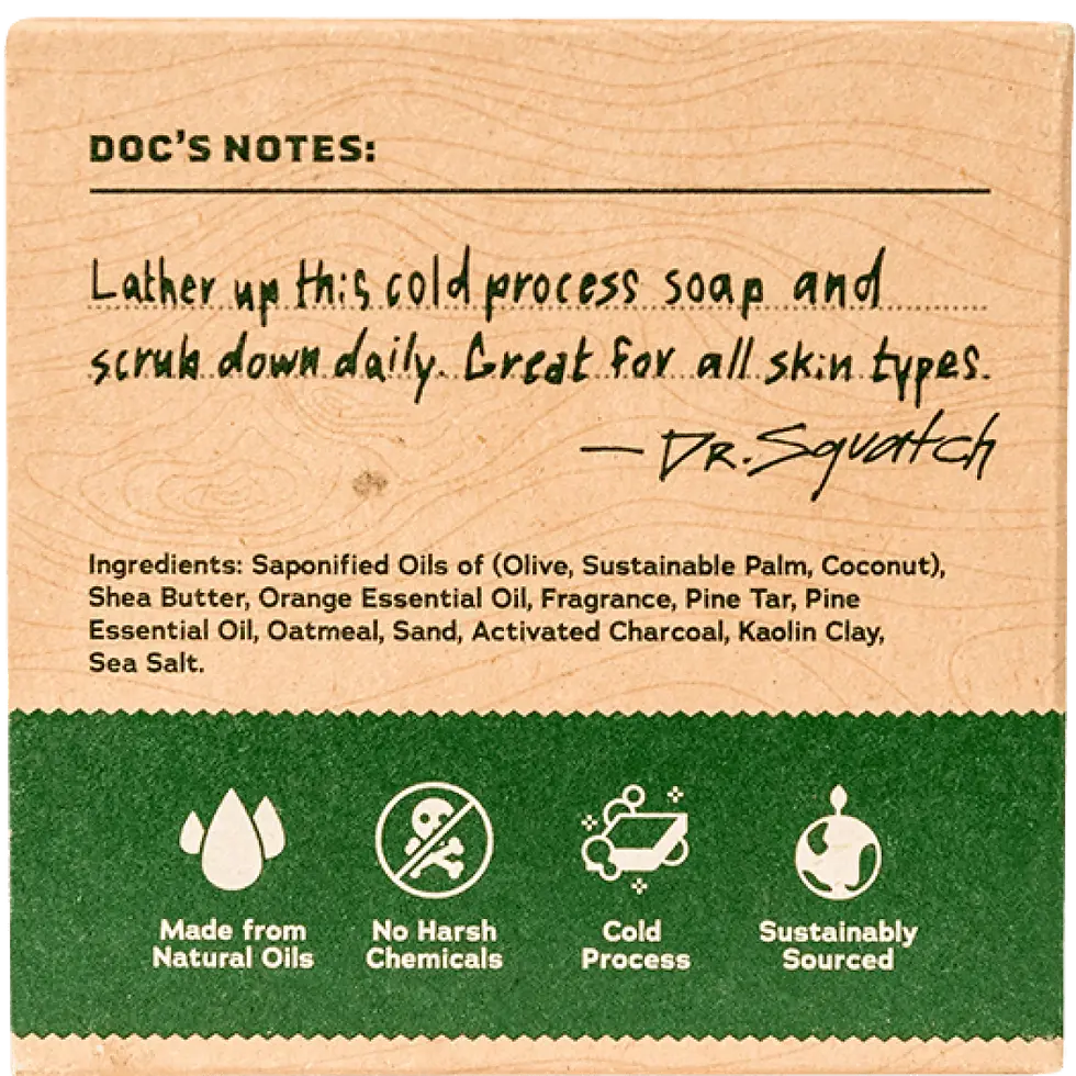 Thumbnail: Dr Squatch Pine Tar Bar Soap