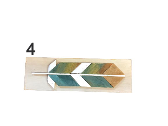 Thumbnail: EM406 Reclaimed Wood Feathers