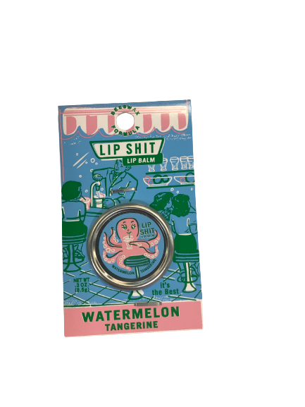 Blue Q 'Lip Shit' Lip Balm Watermelon Tangerine