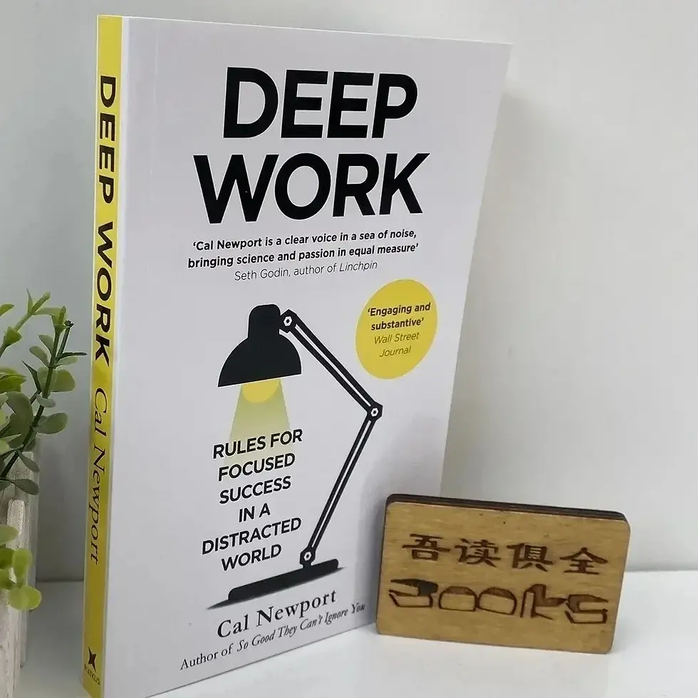 Thumbnail: Deep Work : Rules for Focused Success in a Distracted World by Cal Newport