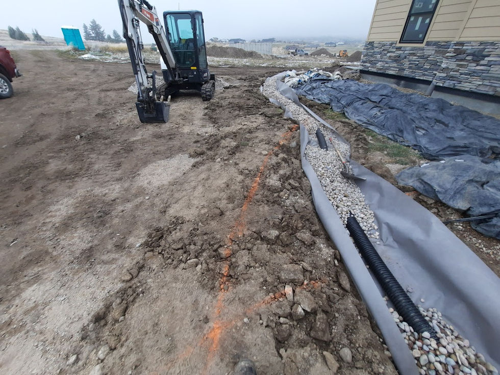 Rock Bedding Prep