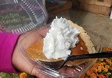 local pumpkin pie rockland bakery yummy.