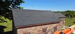 Roof on historic home