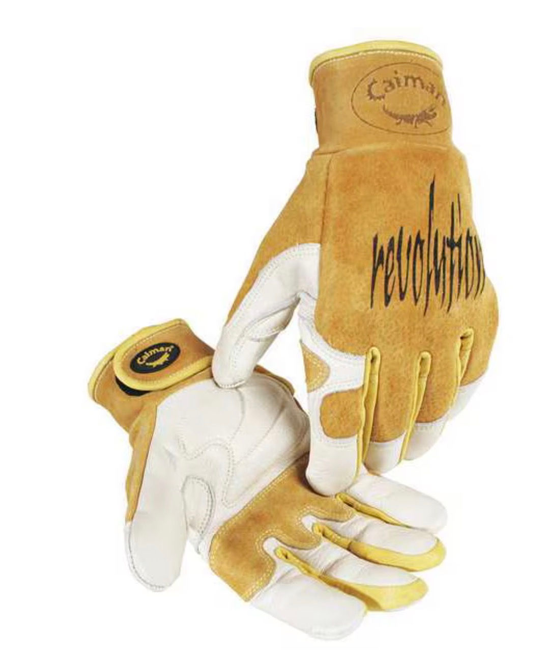 Caiman 1828 Short Cuff Welding Glove - Pack of 3
