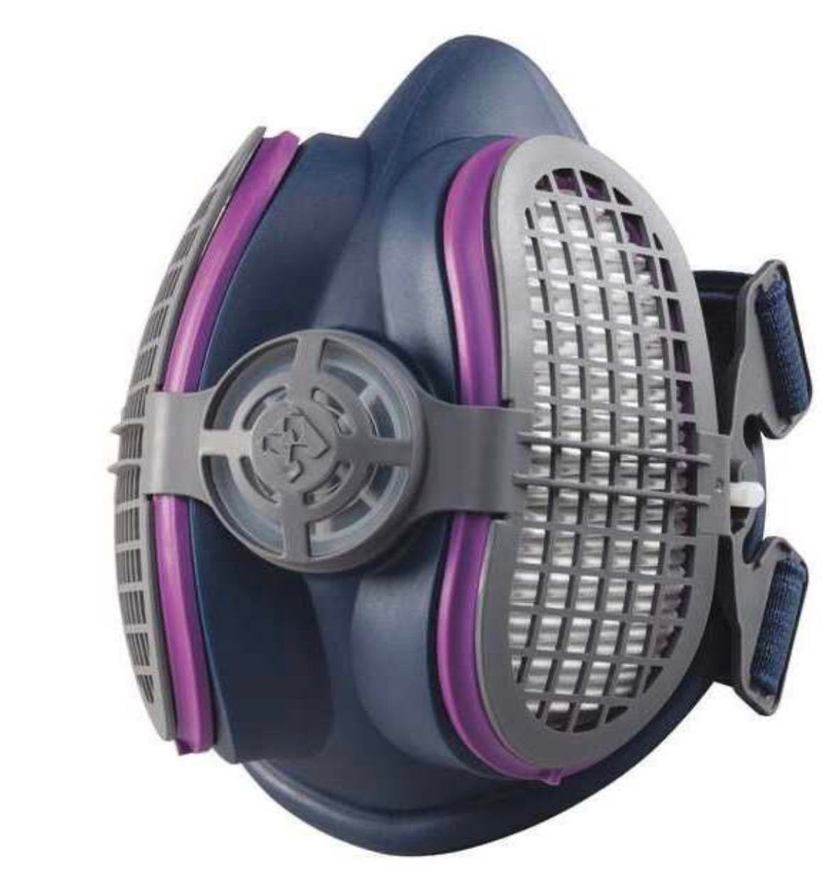 Miller Half Mask Respirator, LPR-100, Includes Two P100 Filters - Pack of 3