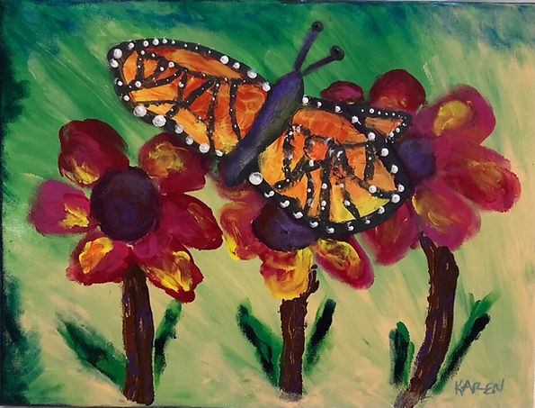 The Perfect Butterfly | Acrylic