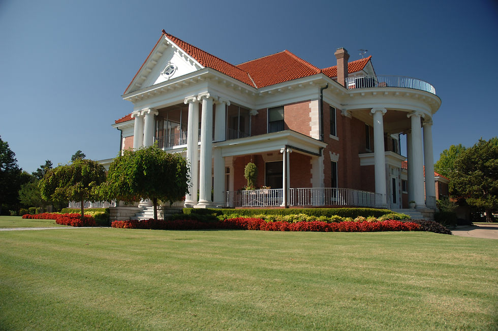 Phillips Mansion, Bartlesville, Oklahoma (Photo courtesy of Jerry Poppenhouse, 2006)
