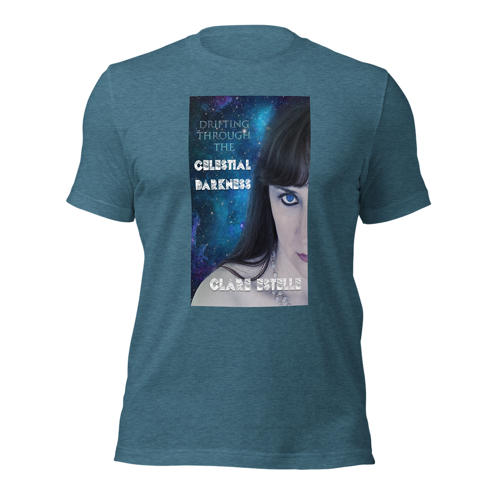 Thumbnail: Drifting Through The Celestial Darkness Unisex t-shirt