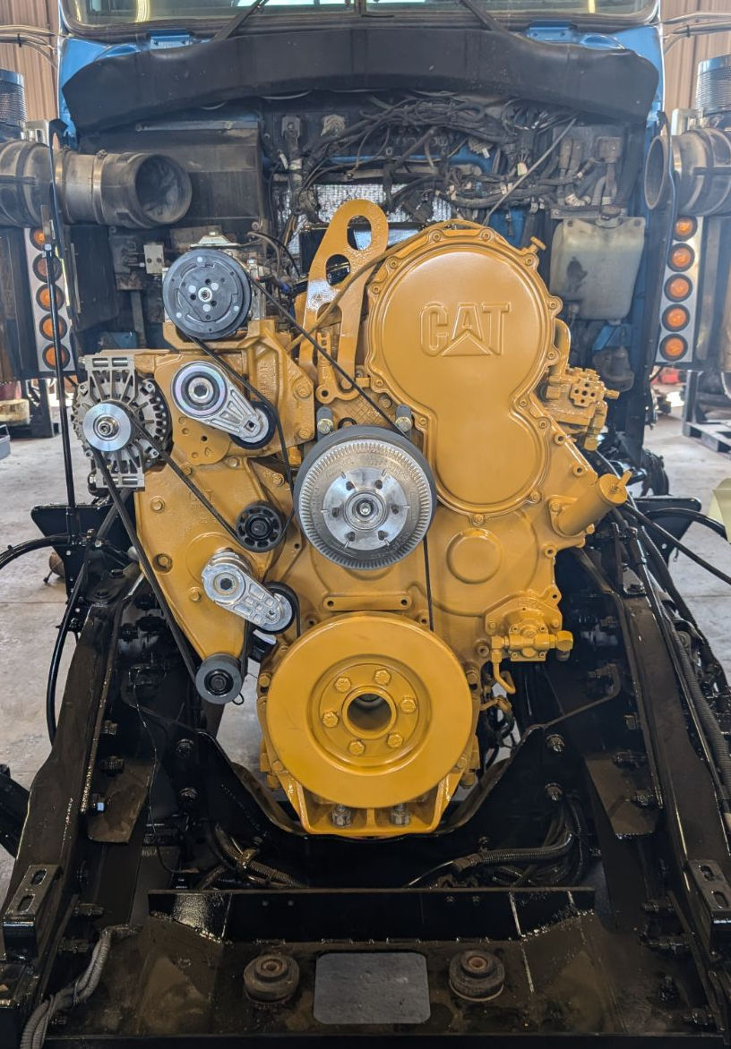 Thumbnail: Caterpillar Front Engine Upfit Kit - C15/3406E - 8/6 Groove Serpentine