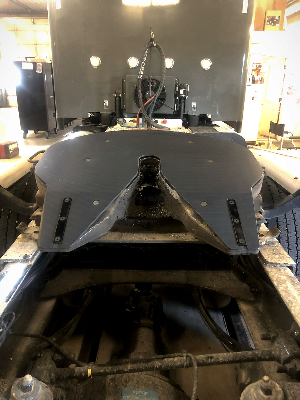 Thumbnail: Heavy Duty Slick Poly Plate for Holland FW35 5th Wheel