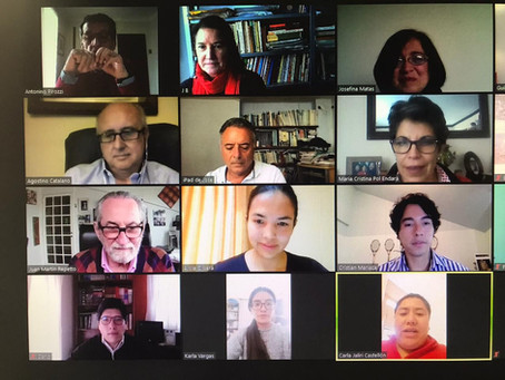 REUNIÓN DEL COMITÉ EJECUTIVO CON MIEMBROS DE LA JUNTA PROMOTORA CICOP BOLIVIA