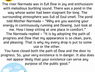 Story- Maa Narmada's Joy