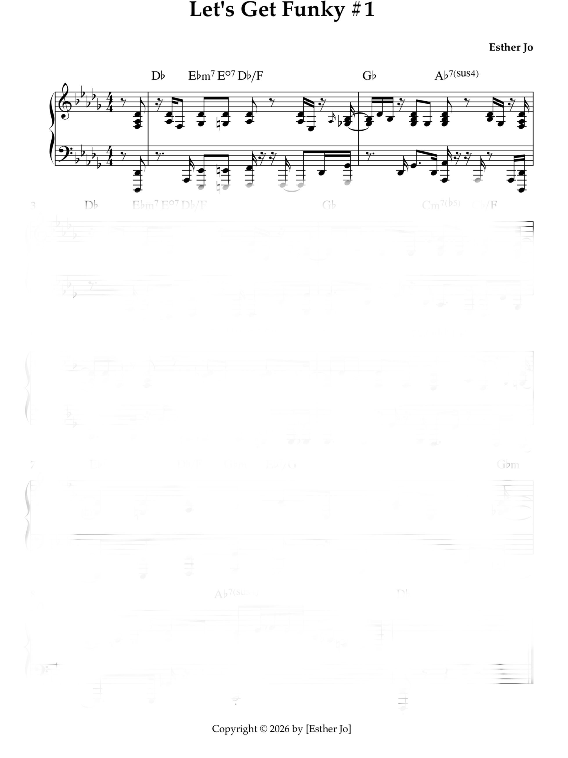 Let’s Get Funky #1