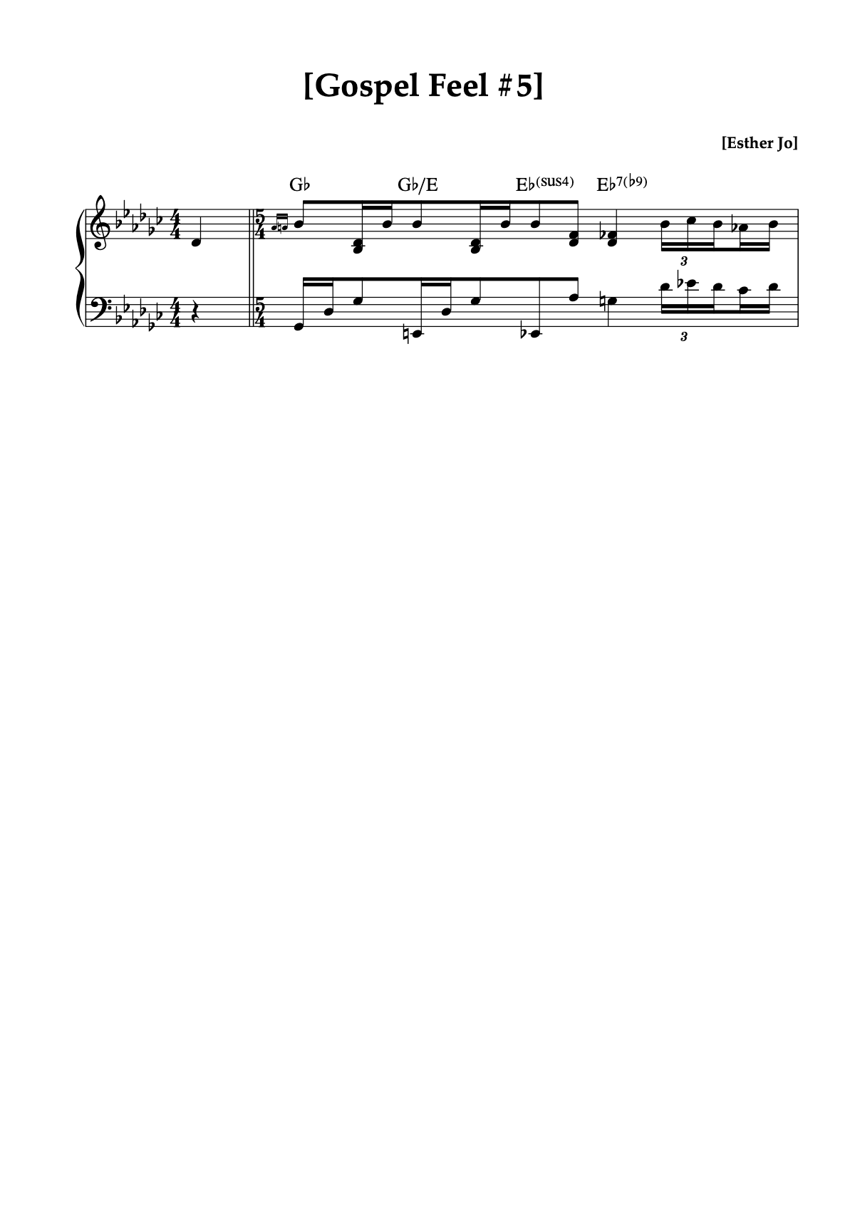 Gospel Feel #5