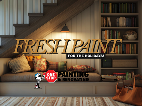 Embrace the Holiday Spirit: Refresh Your Space with a New Coat of Paint