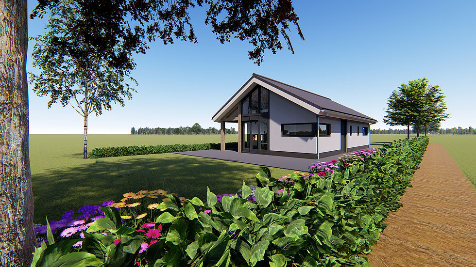 Vrijstaand bijgebouw te Casteren