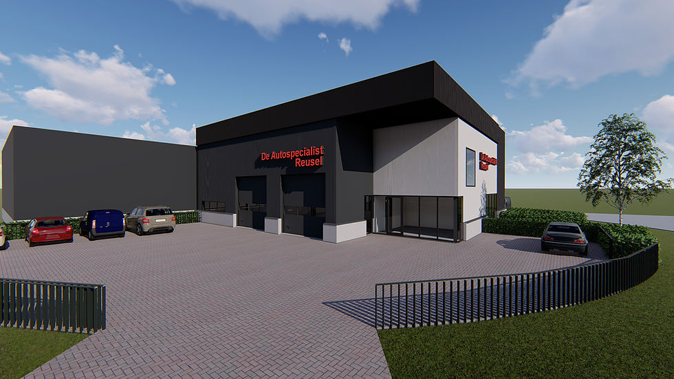 Nieuwbouw Bedrijfspand te Reusel