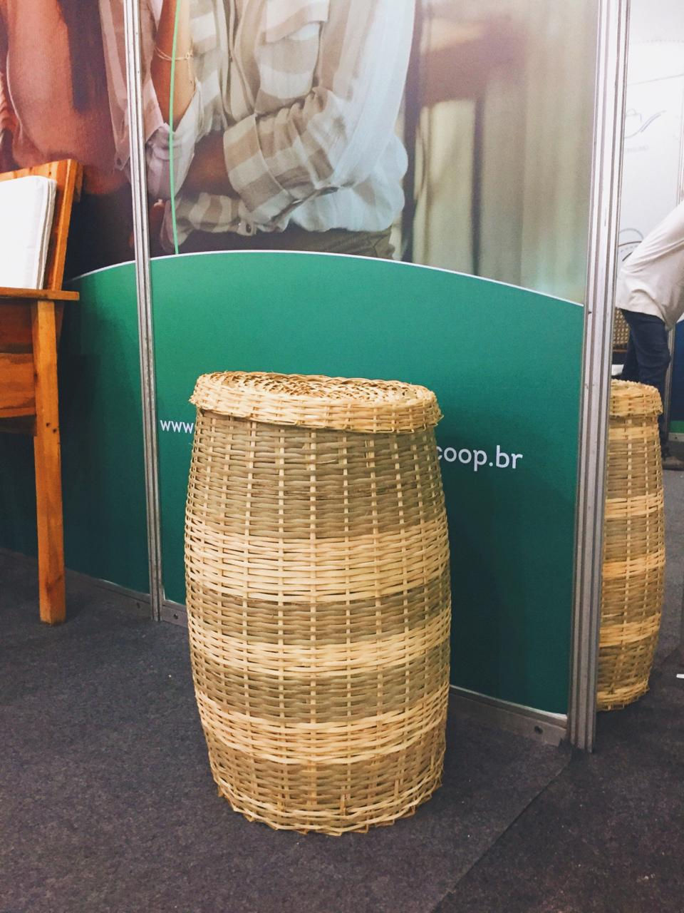 Miniatura: cesto de palha para alugar em salvador