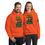 Thumbnail: Bright colorful hoodie with neon hydrated fox drinking design perfect for bar nights