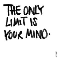 You create your life.